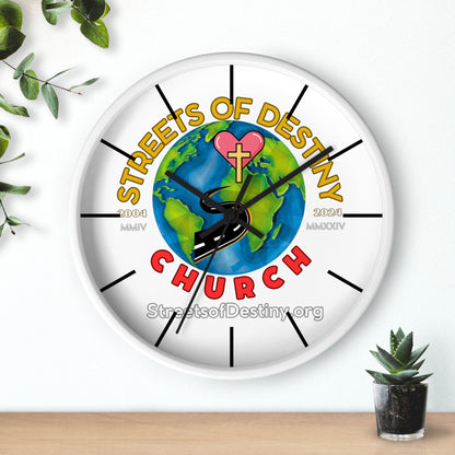 Streets of Destiny 20 yr Anniversary Wall Clock