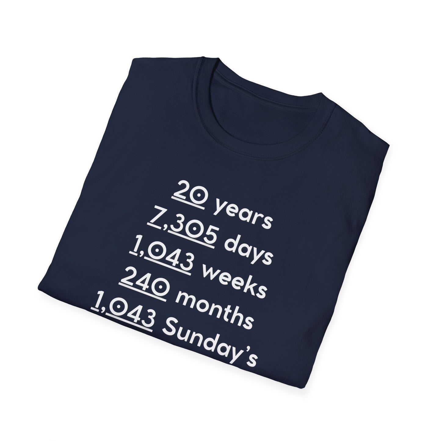 Streets of Destiny 20 year Anniversary Unisex Softstyle T-Shirt