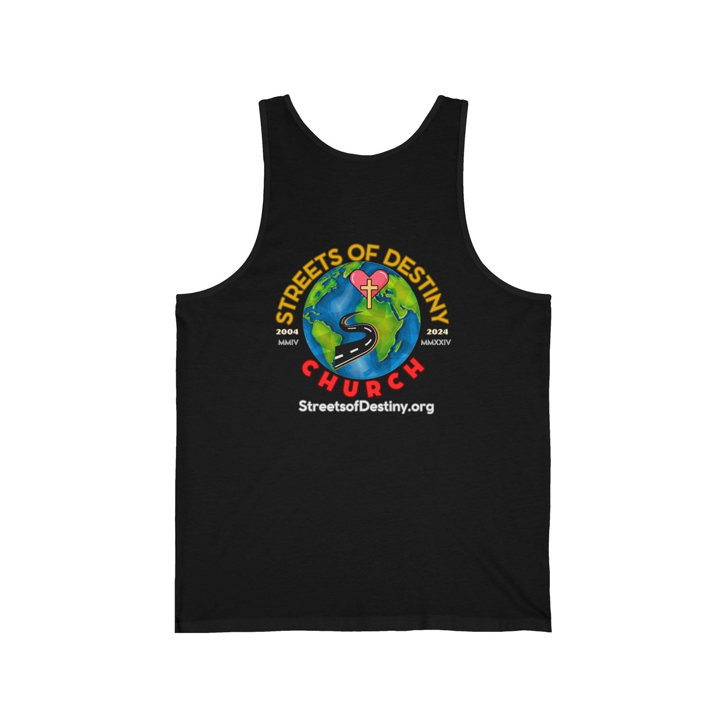 Streets of Destiny 20 year anniversary Unisex Jersey Tank