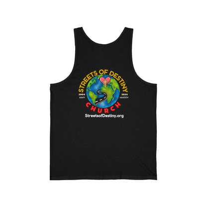 Streets of Destiny 20 year anniversary Unisex Jersey Tank