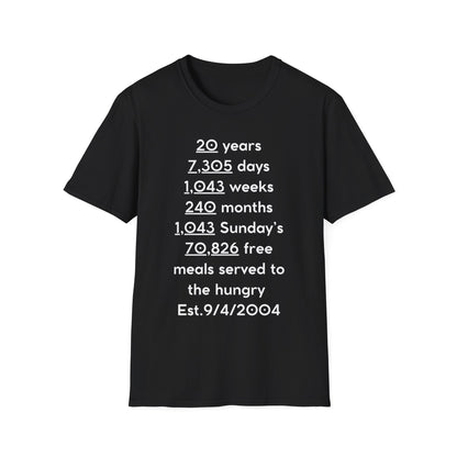 Streets of Destiny 20 year Anniversary Unisex Softstyle T-Shirt