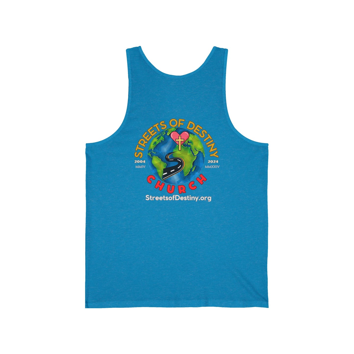 Streets of Destiny 20 year anniversary Unisex Jersey Tank