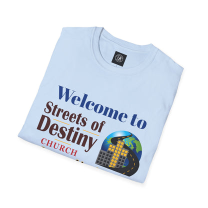 Streets of Destiny Church Hospitality team Softstyle T-Shirt