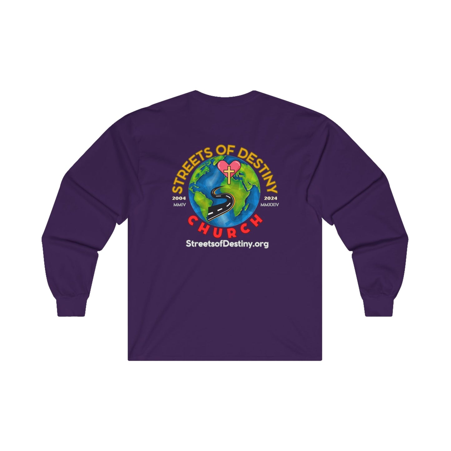 Streets of Destiny 20 year anniversary Cotton Long Sleeve Tee