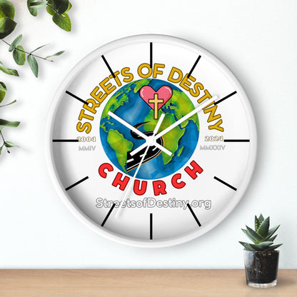 Streets of Destiny 20 yr Anniversary Wall Clock