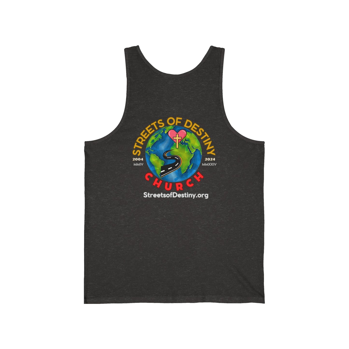 Streets of Destiny 20 year anniversary Unisex Jersey Tank