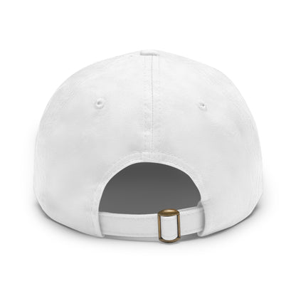 Streets of Destiny Dad Hat with Leather Patch (Rectangle)